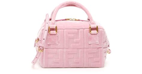 fendi mini boston bag pink|fendi boston bag review.